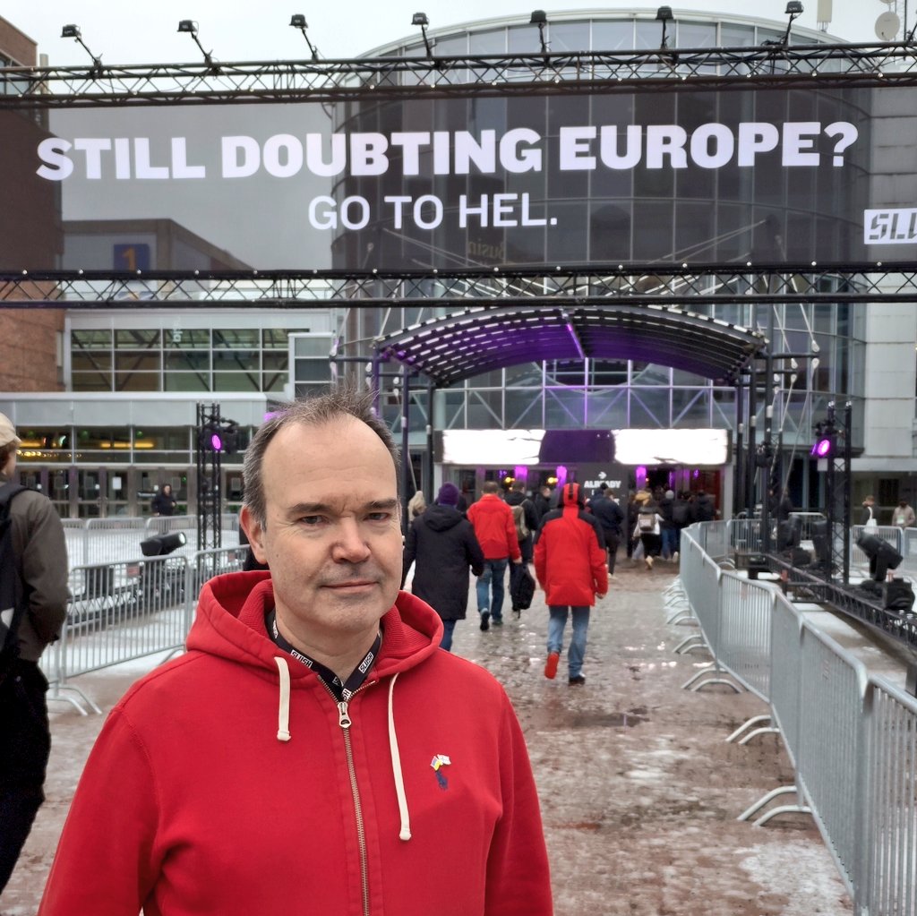 Greetings from #slush2025