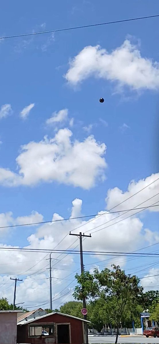 UAP sphere obtained by Juanito Juan in Valle Hermoso, Tamaulipas, Mexico, in front of his house.