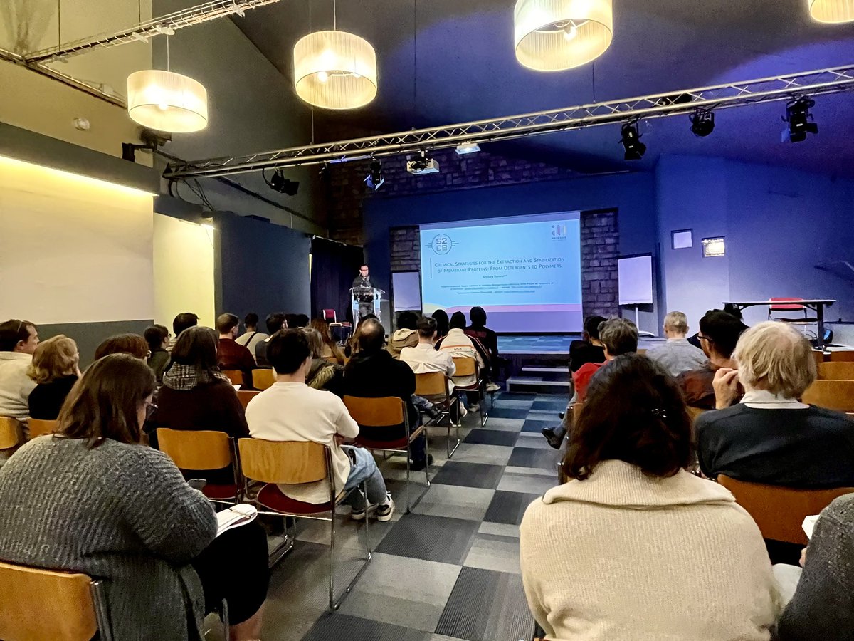 iprabudiansyah's tweet photo. Great to connect with membrane protein community at the 6th #APPICOM meeting in south of Paris. Lots of inspiring talks and great discussions. #MembraneProteins #cryoem #cryoET #nanodiscs https://t.co/7G88MwAf35