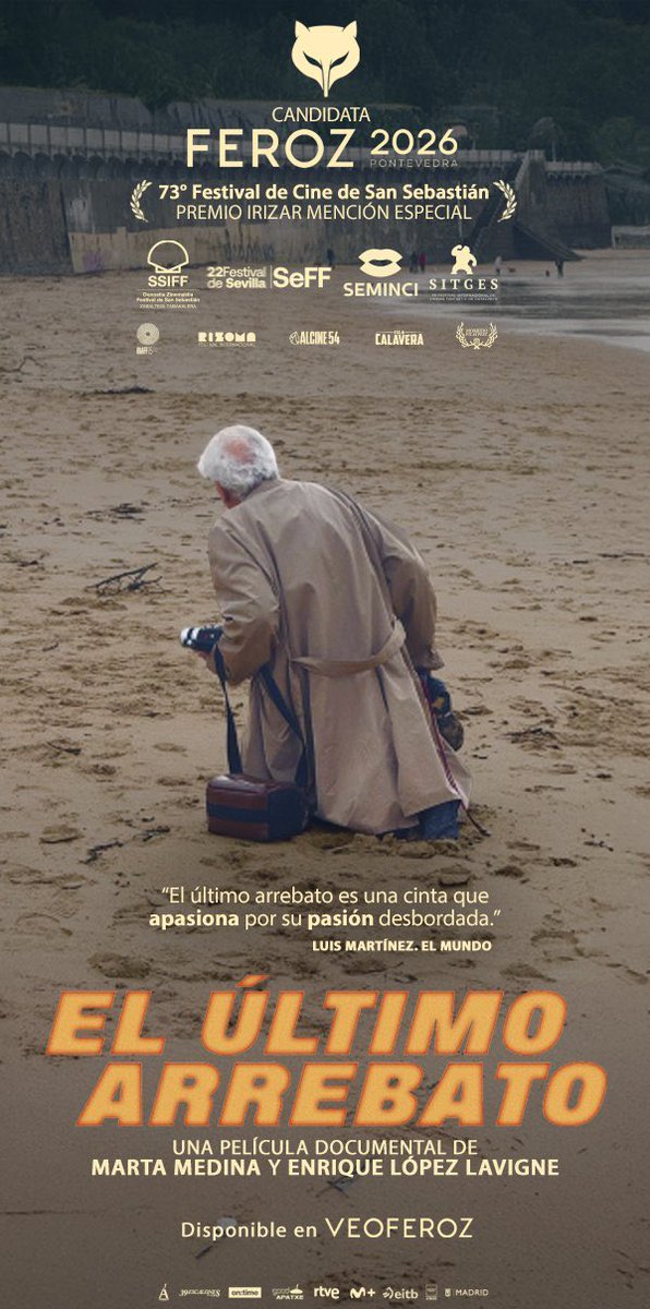 enriquelavigne's tweet image. Hoy 20N Resucitamos a Iván Zulueta en EL ÚLTIMO ARREBATO y la proyectaremos en el @CineDore sede de @Filmoteca_es en el marco del @RizomaFestival a las 19:00 con la asistencia de sus protagonistas MARTA FERNÁNDEZ MURO, JAIME CHAVARRI, CARLOS ASTIARRAGA, PACO HOYOS y VIRGINIA ❤️📽️