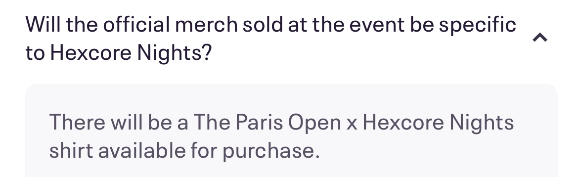 About Paris hexcore nights merch - it’s looks like this time the new t-shirt might be tft-themed (but I hope they make the previous ones available too)