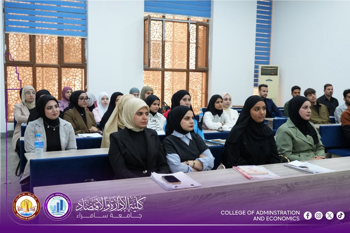 mediacoadm's tweet image. كلية الإدارة والاقتصاد تنظّم ندوة علمية بمناسبة “اليوم العالمي للقضاء على الفقر”

نظّمت وحدة حقوق الإنسان في كلية الإدارة والاقتصاد ندوة توعوية بعنوان “اليوم العالمي للقضاء على الفقر”، قدّمتها المدرسة المساعدة مروه عبد جوير وبمشاركة الطالبة شهد عبود.