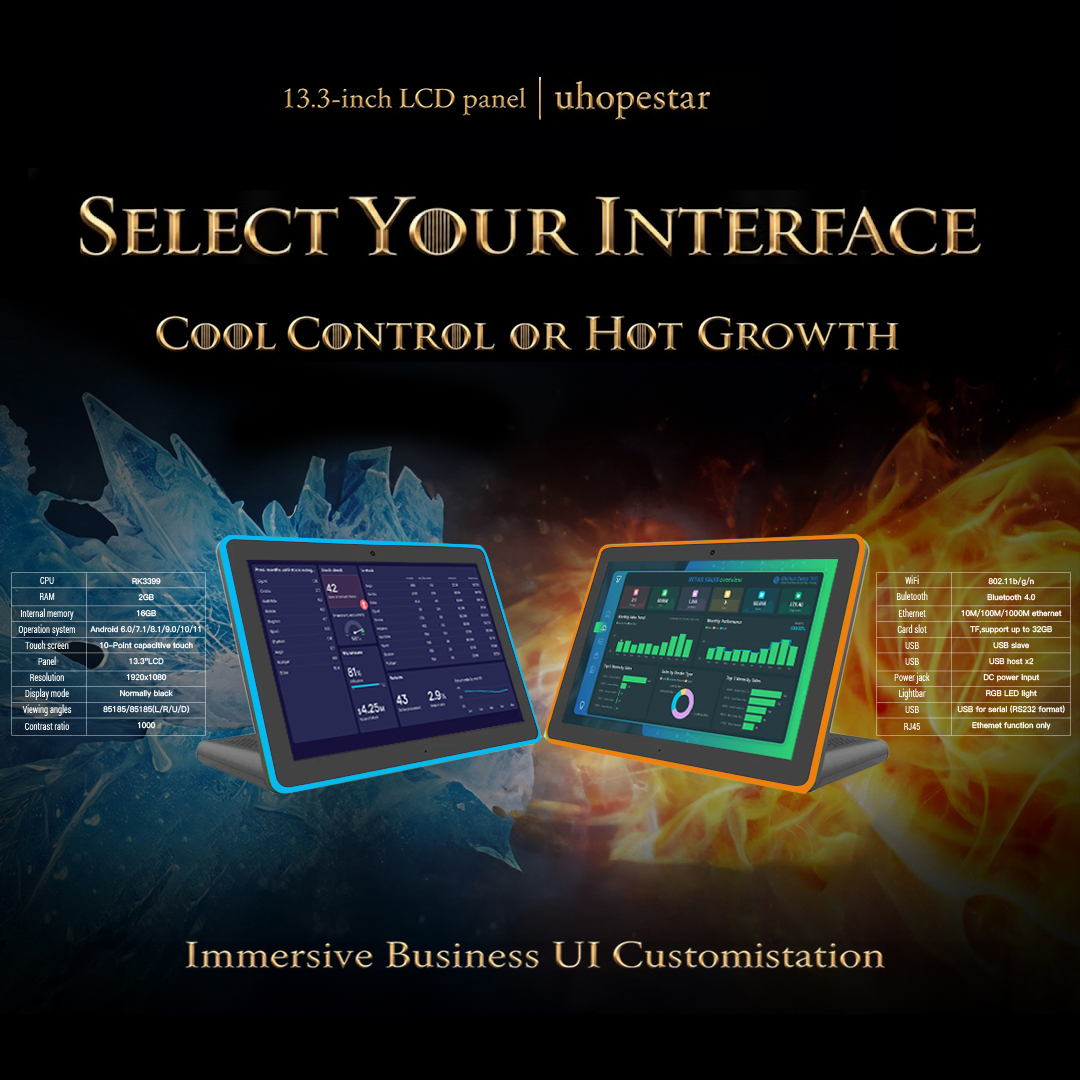CYO1451546's tweet photo. Cold mode for precision.
Heat mode for growth.
Same tablet — your choice.
Custom dashboards, real-time data, clean UX for every workflow.
13.3" industrial Android tablet built for business.
#AndroidTablet #IndustrialTech #CustomUI #BusinessDisplay #DataDashboard #SmartDevice https://t.co/bctD9Ry7lJ