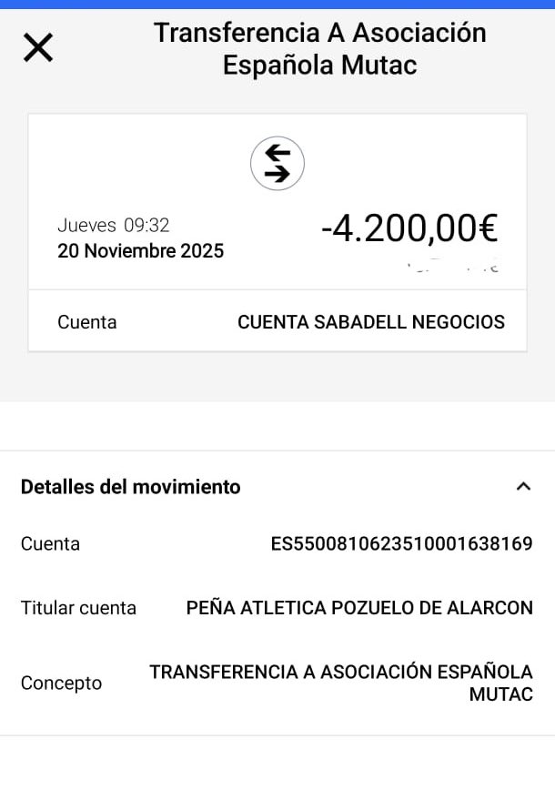 ATMPozuelo's tweet image. Nos alegra poder anunciar que en nuestro I torneo de fútbol 7 solidario en beneficio de #Iqsec2 se logro recaudar 4200€. Muchas gracias a las empresas, peñas, equipos, individuales que habéis aportado.

Esta misma mañana ya han sido transferidos

¡Porque luchan como herman@s!