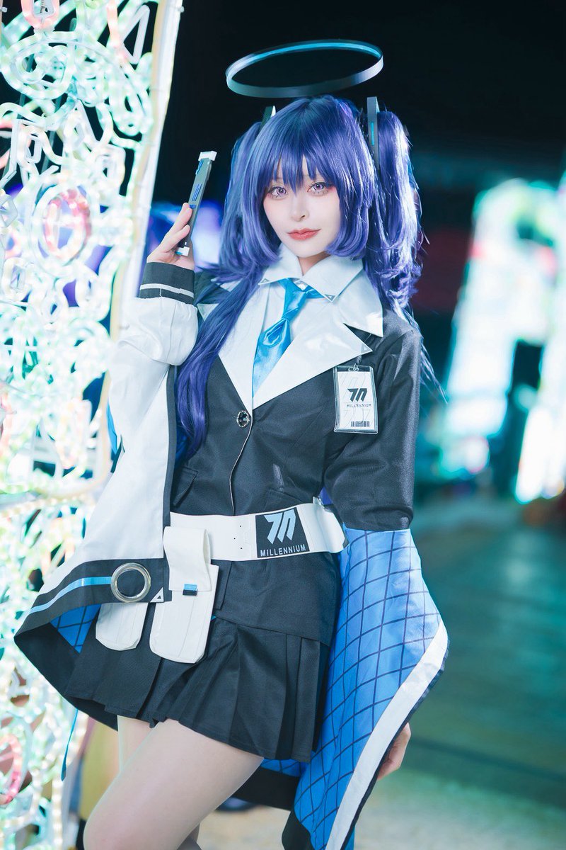 ◤｡………………………………………………………｡◢

                     コスプレ/Cosplay

              ブルーアーカイブ/ユウカ

                model: ﾈｺﾉﾒ🐈🥂さん

　　　　#ラグコスTW #ラグコス

◤｡………………………………………………………｡◢