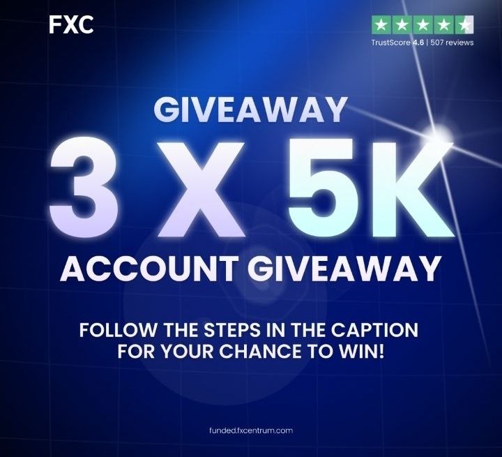 3x5k giveaway announcement. 

Steps to participate 
1. Follow <a href="/LimitlessUmarr/">Umar.fx</a> and <a href="/Funded_FXC/">Funded FXC</a>
2. Like and retweet this post and comment.
3. Join their discord 
discord.gg/jMqgxbhrpq

4. Post all screenshot here 
discord.gg/SM52Ys3ZtW

Winners will be selected by spin.
