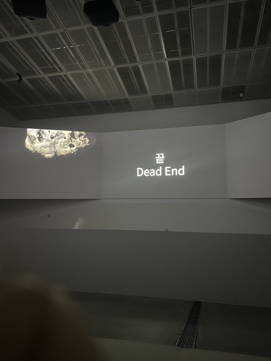 ___snim's tweet image. 국현미 올해의 작가상 전시.. 딱들어갔는데 사람들이 다 바닥에 누워서 홀린듯이 보고 있어서 보다가 나도 홀림 죽는 과정과 죽음 이후를 체험..할 수 있엇음….