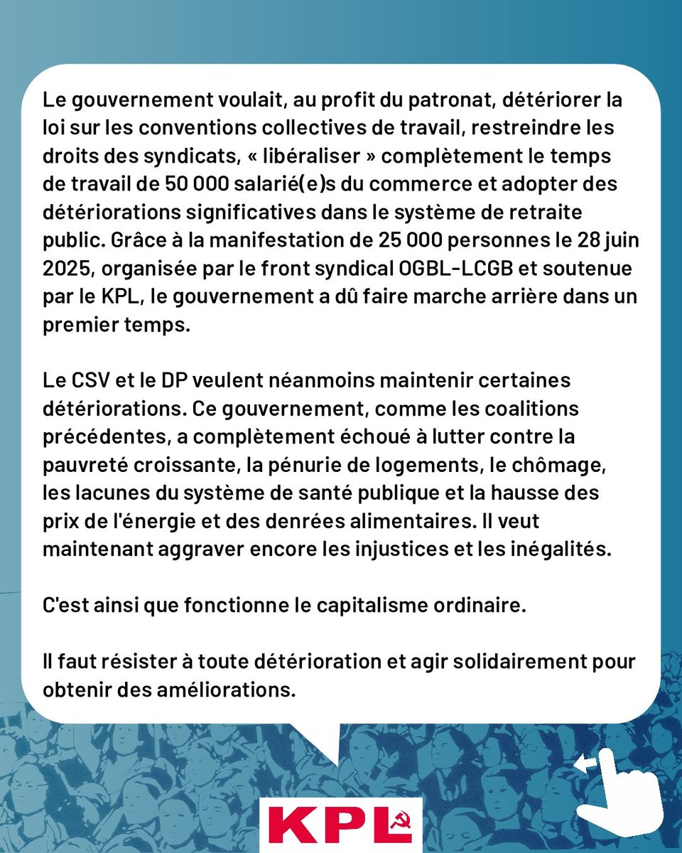 kommunistesch's tweet image. Resolutioun 1 - D&apos;Kommuniste wëllen e bessert Liewen fir jiddereen - Op Franséisch 🇫🇷