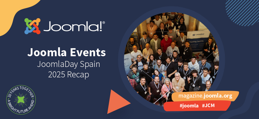 NEWS: JoomlaDay Spain 2025: Community, learning, and unity in Málaga / JoomlaDay Spain 2025 once again proved that the real strength of this CMS lies in its community. Held on Friday, November 7, in Málaga, the event gathered nearly 100 attendees,... ppub.link/e59an