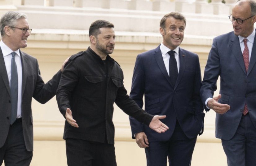 visegrad24's tweet photo. Nearly 9 months have passed since the Trump-Zelensky meeting in the Oval Office.

What has Europe done since to strengthen Ukraine’s hand in any future peace negotiations? 

Where is Taurus? Where are the 155 mm shells, the helicopters, the fighter jets, the IFVs and APCs?

How much have they increased their military production? Their drone technology? 

As things are now, the Nordics and the Baltics are sending significant military aid compared to the their national budgets. The rest aren’t sending much more than words of encouragement.