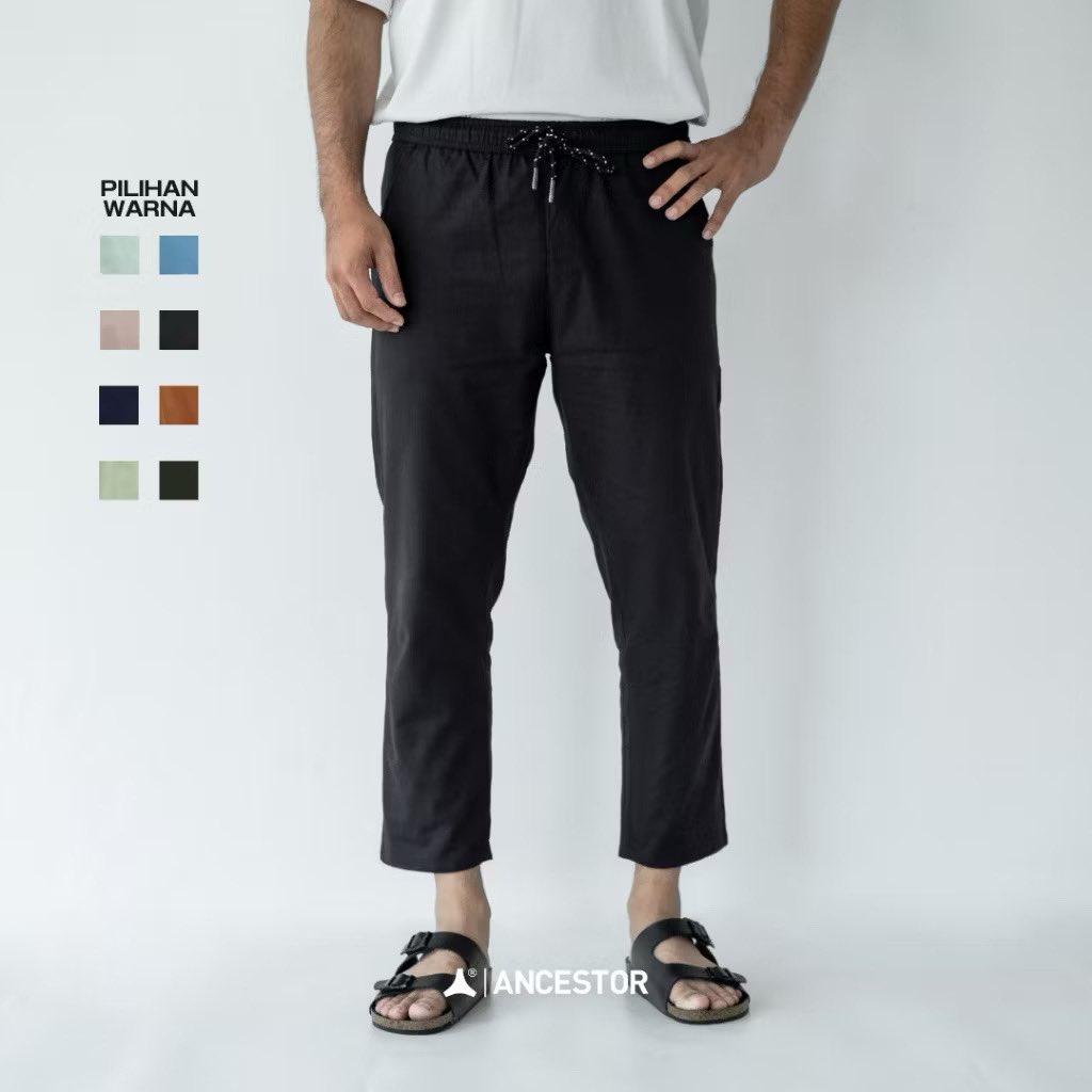 racunproduk00's tweet image. ANCSTR Celana Panjang Pria Relax Fit Linen - Ankle Pants

s.shopee.co.id/5VNedXv5T3