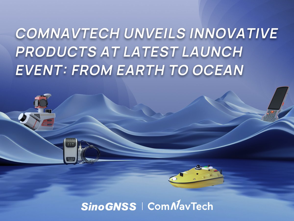 ComNav_Tech's tweet image. Last night, ComNav Technology introduced a new generation of innovations — including the ML300, R80, SV300, and HYD10
👉 Read the full story to explore all highlights: comnavtech.com/News_details/7…
#SinoGNSS #ComNavTech #FromEarthToOcean #ProductLaunch #Surveying #Hydrography