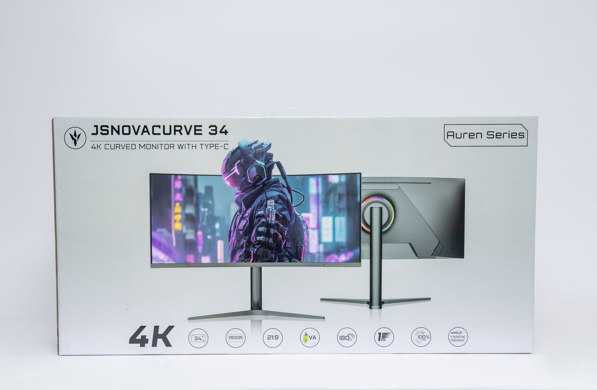 js_ltd's tweet image. The JSNovaCurve 34 Auren Series is here!
34” curved 4K | 180Hz | 1ms
Smooth. Immersive. Ultra-wide perfection.

Learn more: jsnova.co
JSNova – The Future of Displays, Today.