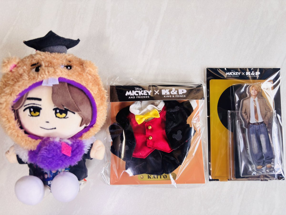 King & Prince はぴぬい着せ替え衣装 キンプリ×ミッキー