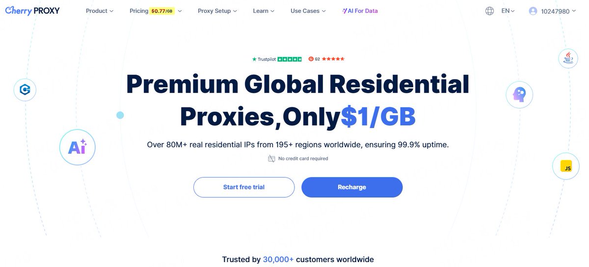 Cherry Proxy tweet media