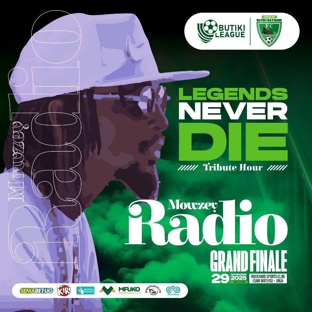 A legend returns through the music he left us 💚

We’ll have a Mozey Radio session at the #BLSVFinale. This is a special tribute where only Radio’s hits will play, honoring our Old Boy who became an icon.