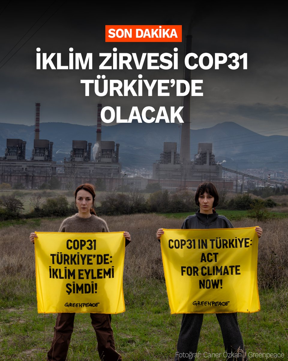 2026 yılında gerçekleşecek dünyanın en büyük iklim zirvesi olan 31. Taraflar Toplantısı’na (COP31) Türkiye ev sahipliği yapacak. Biz de bugün Soma'dan sesleniyoruz: COP31, Türkiye’nin iklim politikaları için bir dönüm noktası olsun. İklim eylemi, şimdi!

Türkiye'nin 2026'da