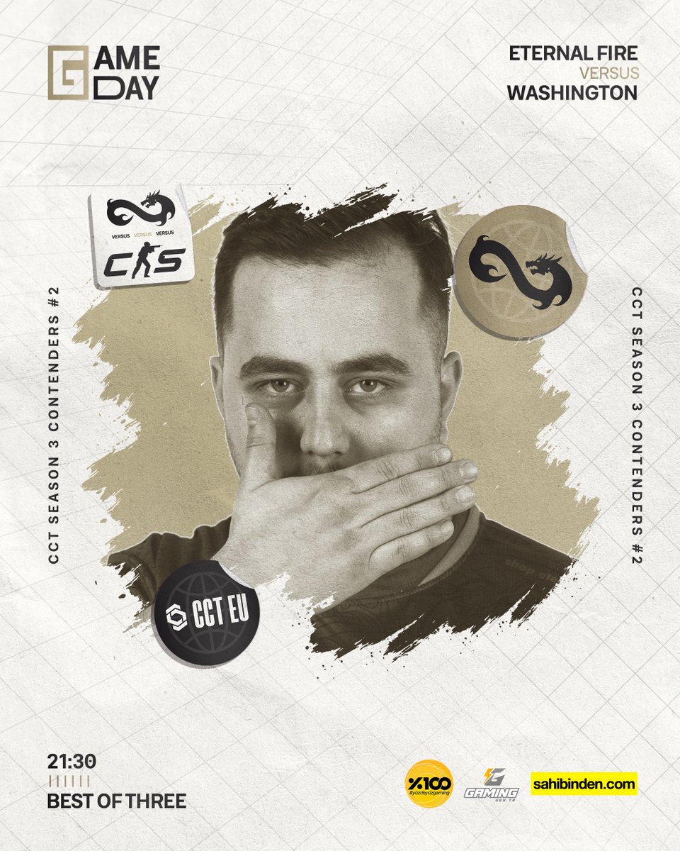 Washington mı yok daha neler 🫵🏻

CCT S3 Contenders #2’de rakibimiz Washington! 

#forEF | #yüzdeyüzgaming