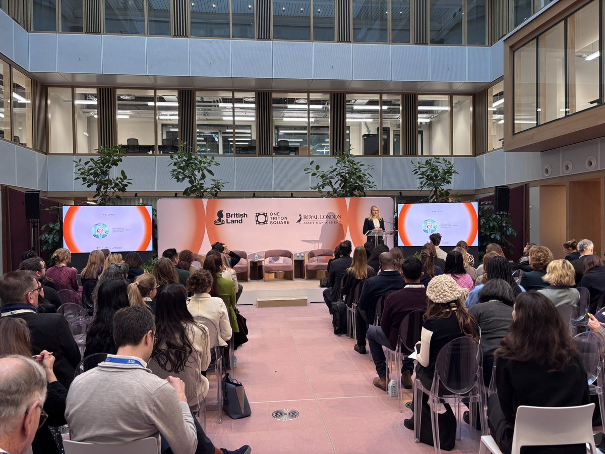 RussShaw1's tweet image. Great to have @clairecockerton kick off Day 4 of London Life Sciences Week at @BritishLandPLC One Triton Square focusing women’s health innovation - @GlobalTechAdv @TechLondonAdv @MedCityHQ @SciTechgovuk @MayorofLondon @LondonLifeSci @TLAWomeninTech @GTA_BWTECH