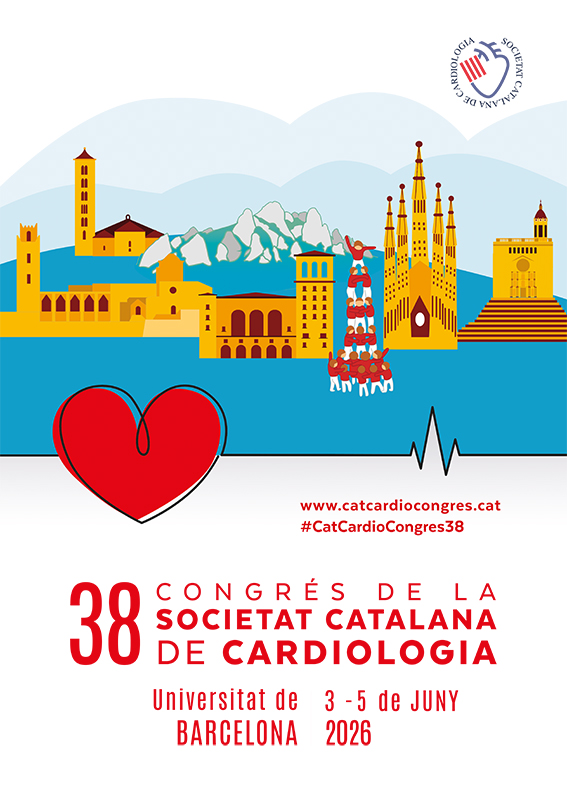 catcardio's tweet image. 💙 La cardiologia catalana tornarà a reunir-se al 38è Congrés de la #SCC, del 3 al 5 de juny de 2026 a la Universitat de Barcelona.

Un punt de trobada per compartir recerca, experiència i avenços en salut cardiovascular. 🫀

+ INFO: catcardio.cat/activitat/id/2…