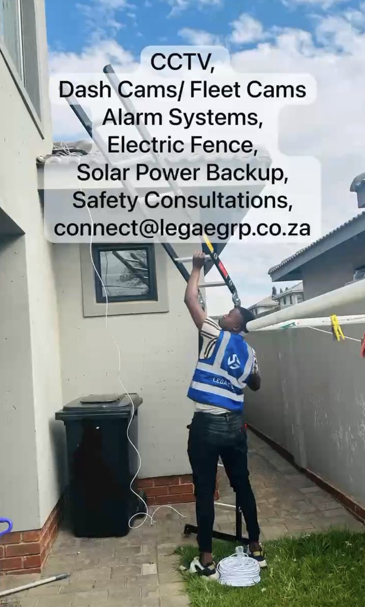 real_khuliso's tweet photo. @_Hybreed_ Let’s connect on 
WhatsApp: +27 78 313 5118
Email: connect@legaegrp.co.za
Website: https://t.co/ow0ReTvIOi

Solutions that matter.
#CCTV #SolarSystems #ElectricFence #AlarmSystems #DashCams #SafetyConsultations https://t.co/eDbfcaj1CI