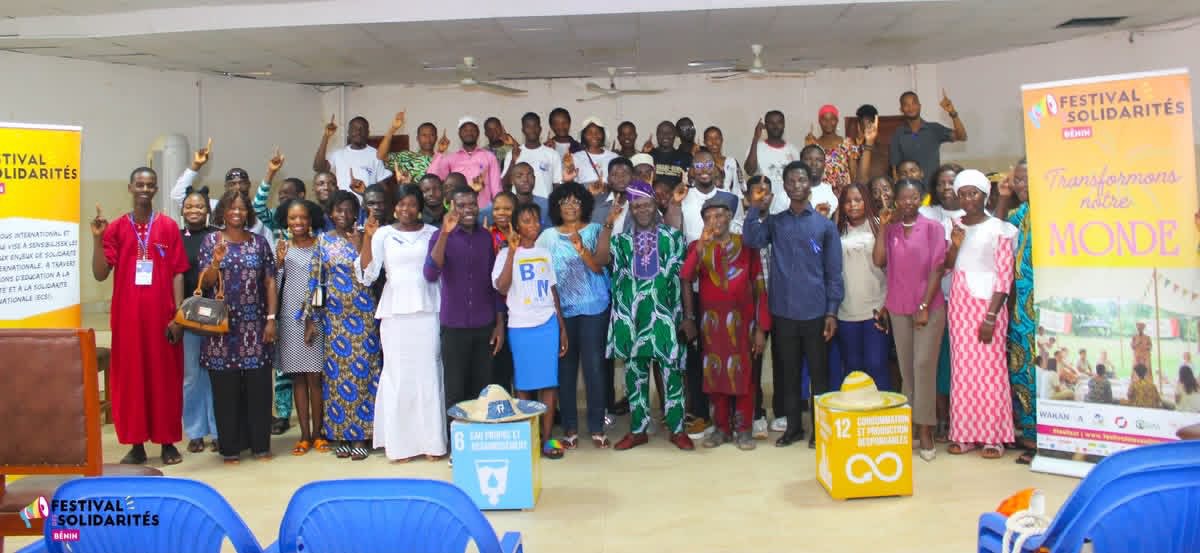 YouthInitiativ6's tweet image. Nous étions au lancement officiel du #Festisol Bénin 2025 à Abomey-Calavi
Un événement marqué par :
🔹 Des échanges inspirants sur la solidarité &amp;amp; la gouvernance associative
🔹 Des acteurs engagés réunis pour un même objectif
🔹 Des initiatives citoyennes mises en lumière
#Bénin