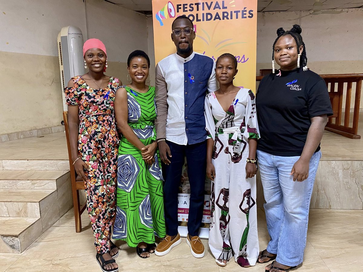 YouthInitiativ6's tweet image. Nous étions au lancement officiel du #Festisol Bénin 2025 à Abomey-Calavi
Un événement marqué par :
🔹 Des échanges inspirants sur la solidarité &amp;amp; la gouvernance associative
🔹 Des acteurs engagés réunis pour un même objectif
🔹 Des initiatives citoyennes mises en lumière
#Bénin