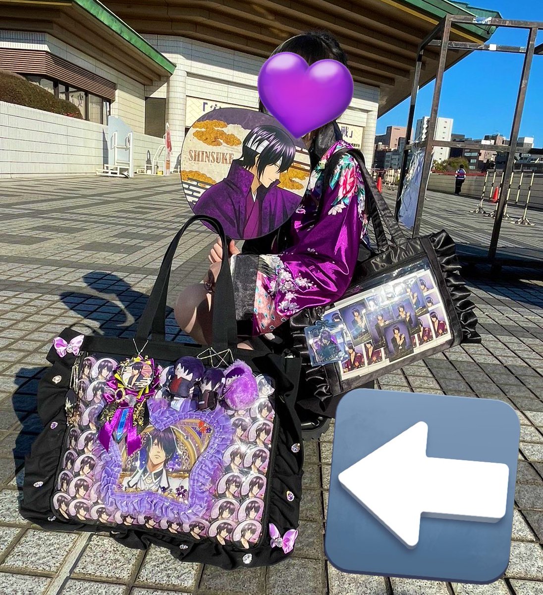 今までの痛バで私的に圧倒的力を入れたのは間違いなく……後祭りの為に