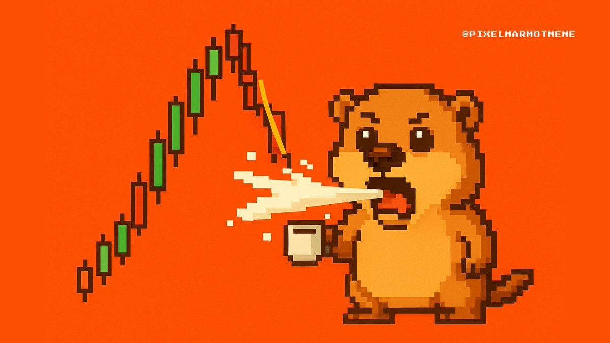 PixelMarmotMeme's tweet photo. IS THIS THE DEATH TRAP OR JUST ANOTHER THURSDAY?! 😭📉
SHOCKED. HEART DROPPED. 🙀
BUT WE STILL HODL. LFG! 🚀
#PixelMarmot #MarmotArmy #ChartShock #CryptoWild #DipHunters #VolatilityVibes #WeKeepHODLing #MemeSeason https://t.co/kSnscFL1lw
