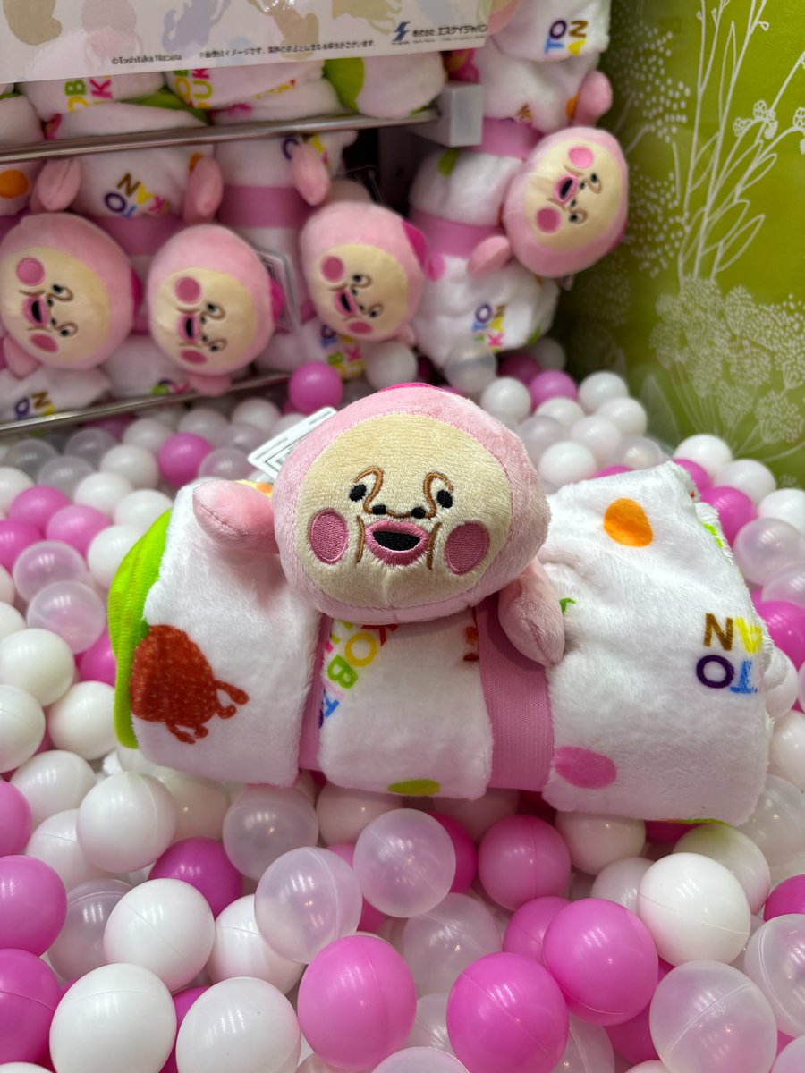❣新景品投入情報❣ 【こびとづかんぬいぐるみ付きブランケット】 ぜひ