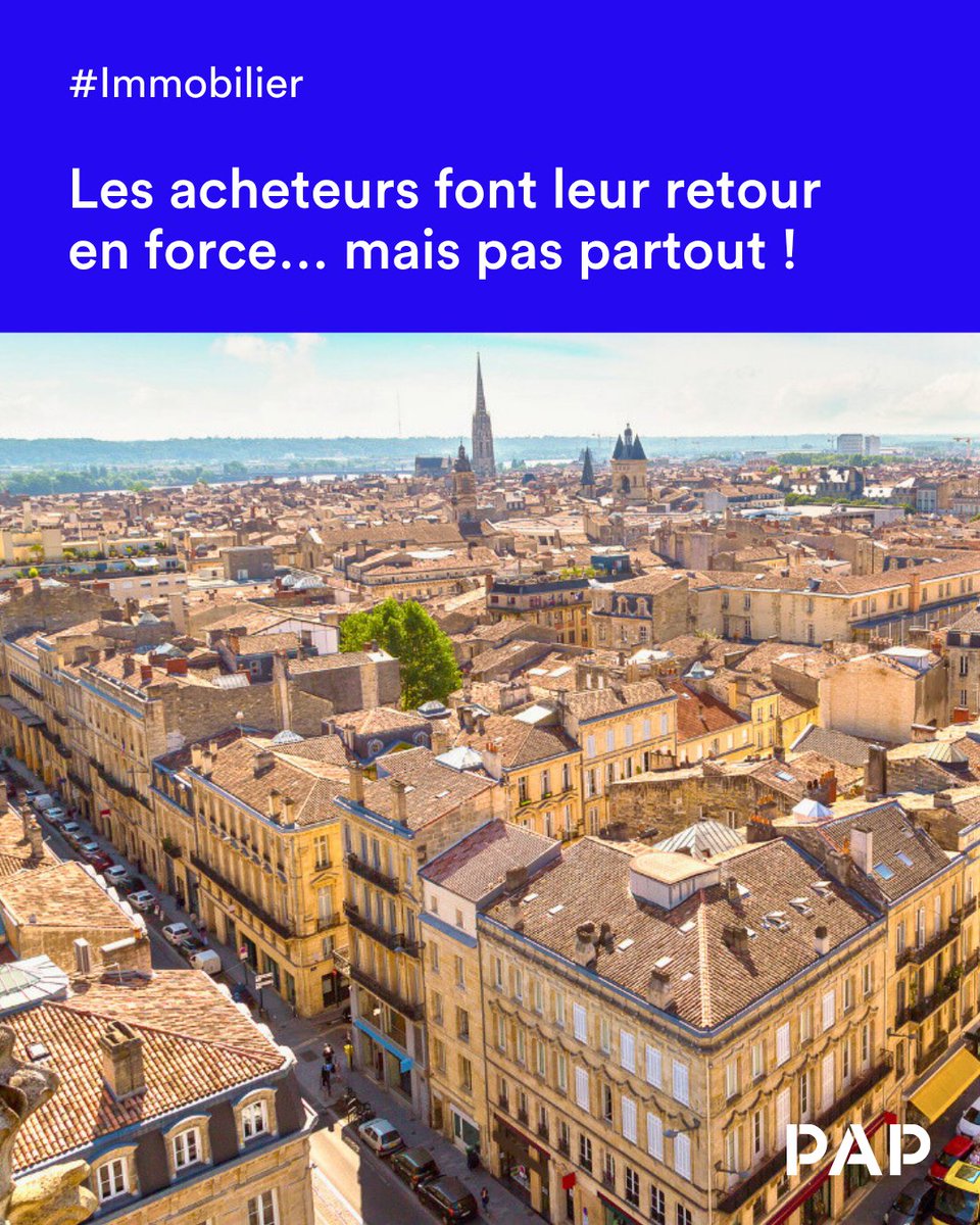 📢 Notre nouvelle étude PAP est sortie !

Les acheteurs reviennent… mais pas partout !
Primo-accédants en force, villes accessibles en tête (Nantes, Montpellier, Marseille), tandis que Lyon et Bordeaux patinent.

👉 Toutes les tendances ville par ville dans notre étude.
🔗