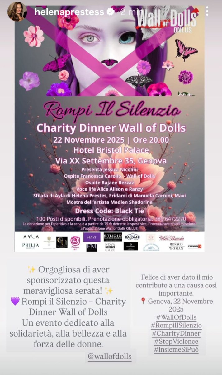 Anche_menooo's tweet photo. Polemiche su polemiche.
Premi vinti. Liste regalo. Il Brasile. Bla bla bla.
I fatti contano. Proud of you 🐯
#helenaprestes #heleners #wallofdolls #ayla https://t.co/vaQ0Dw2rDm