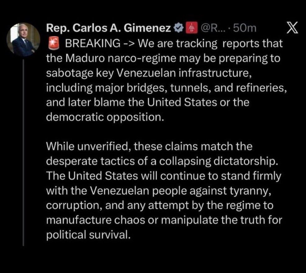ME_Observer_'s tweet image. Direct admission that this is an American attack on Venezuela