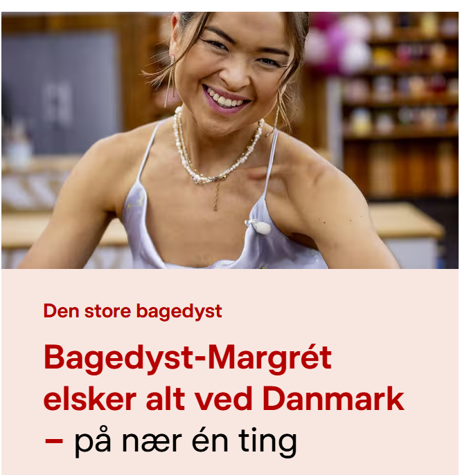 ...at Ekstra Bladet ringer og spørger hvorfor hun kopierer andres kager.