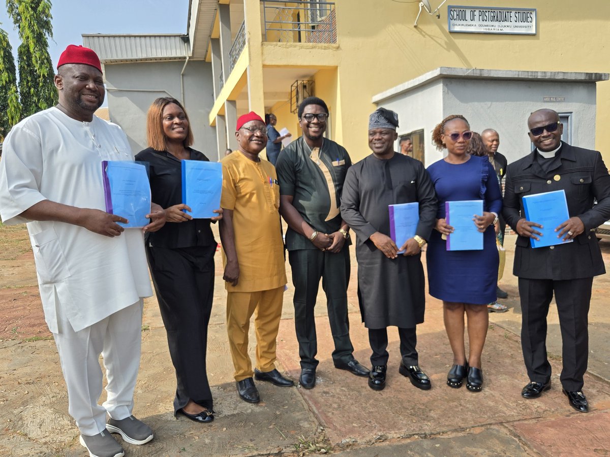 PSolidbase's tweet photo. Thank God for the successful  defence of my PHD  at COOU https://t.co/YvLyxkubcs can now address me as Dr. Paul Chukwuebuka Ileka. https://t.co/JA9CNBe6qh