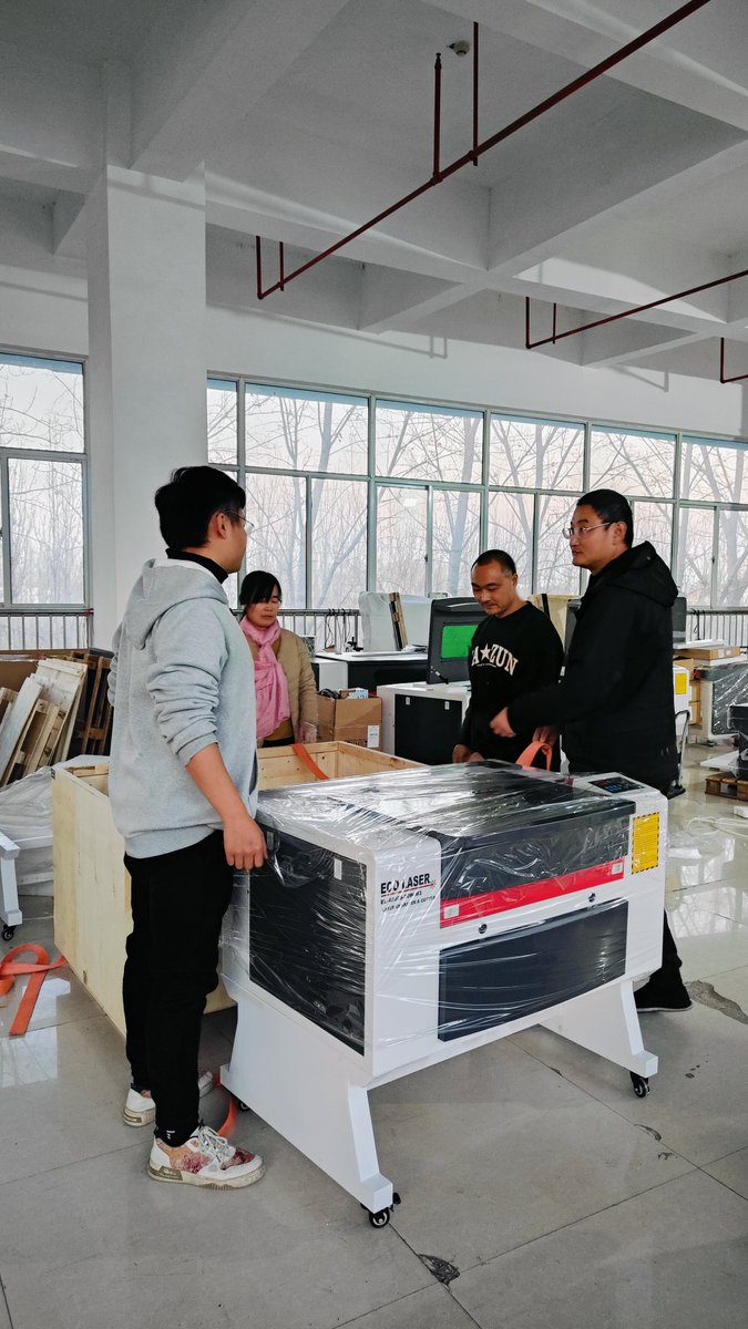 Packing #lasercutter #laserengraver 6040 9060 for Pakistan agent. Welcome to visit our factory in Liaocheng of China.
Email: sales@ilaser-cnc.com
WhatsApp:+8613723458665