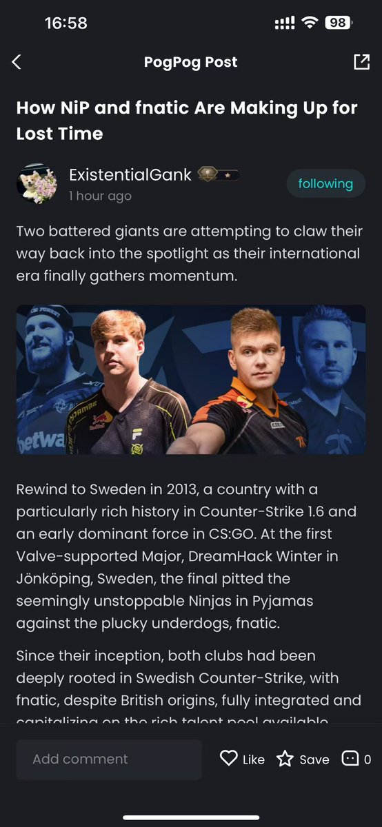 Terry79747623's tweet photo. really miss Fnatic & NIP in 2013~2015

Seeing a post today, as shown in the image, I couldn't help but feel nostalgic for the once-unstoppable Ninjas in Pyjamas (NiP) and the formidable fnatic lineup often referred to as the "Cosmic Team".🫥

About a decade ago, fnatic and NiP stood as the most powerful and globally renowned Swedish rivals in Counter-Strike . NiP famously set a remarkable 87-0 map streak shortly after the game's release but were ultimately upset in the final of the DreamHack Winter 2013 Major in Jönköping by JW's fnatic.

The two Swedish teams subsequently faced each other in numerous finals thereafter . It was truly an era to remember.

Now, both organizations have moved towards international rosters and have qualified for the upcoming StarLadder Budapest Major 2025. It remains to be seen whether their new international lineups can restore them to their former dominant strength.
So, what are everyone's thoughts on the traditional Swedish powerhouses Fnatic and NIP transitioning to international rosters? Can these international lineups go further at the Budapest Major?🤔