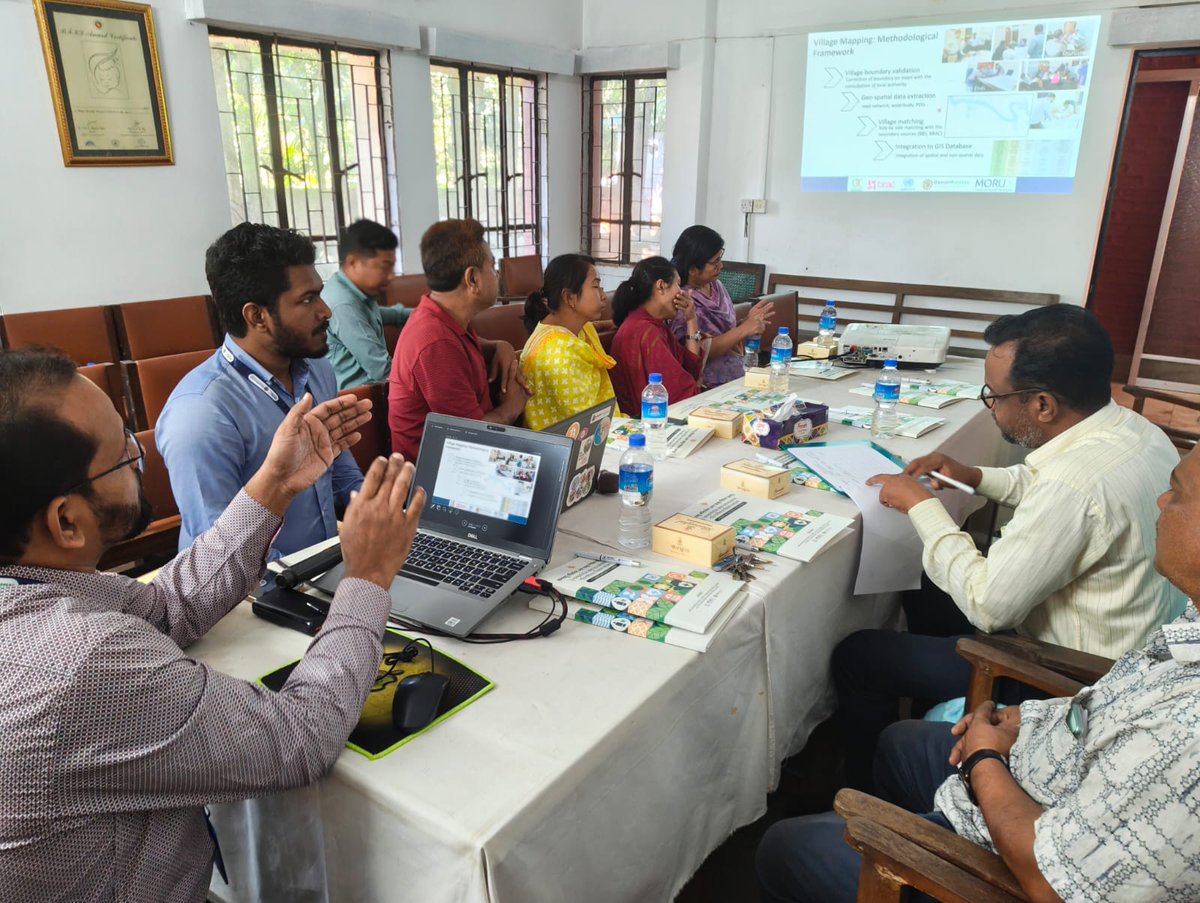 GroupMappers's tweet photo. On 18 November 2025, a Capacity Strengthening and Knowledge Sharing Workshop was organized in Alikadam Upazila, Bandarban District, under the Climate Change and Health Project. https://t.co/VvV1VAb14U