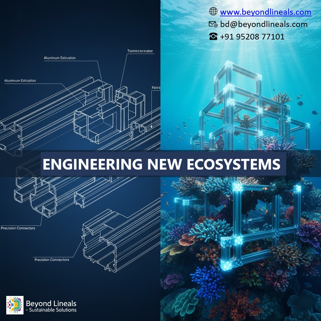 #Aluminum #extrusion #technology is becoming a reliable solution for creating artificial reef frames used in coral restoration projects.
Its excellent corrosion resistance &amp; structural versatility make it ideal for #underwater environments where longevity is critical.
#Profiles