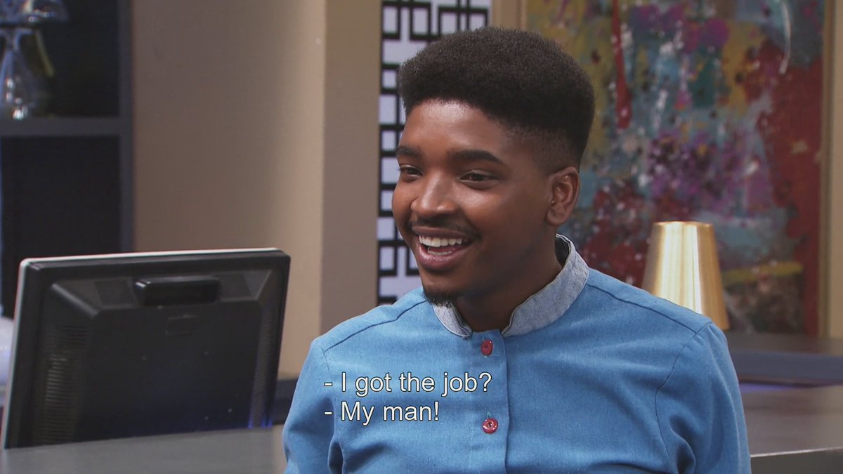 SkeemSaam3's tweet image. Tonight on #SkeemSaam

Koloi finally gets his dream job.

@Official_SABC1