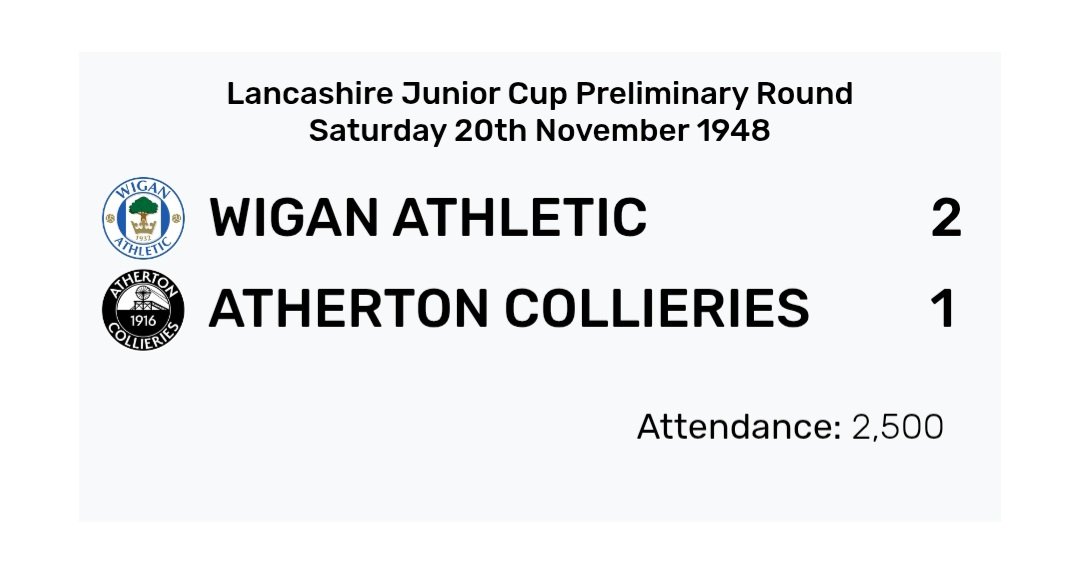 ArcHomesUK's tweet image. On this day . . . . . .

@LaticsOfficial v @ACFC1916
#wafc v #acfc
#wigan v #atherton

Credit and appreciation to @WAFCHeritage for the info&apos;

wiganathleticheritage.co.uk/head2head/athe…