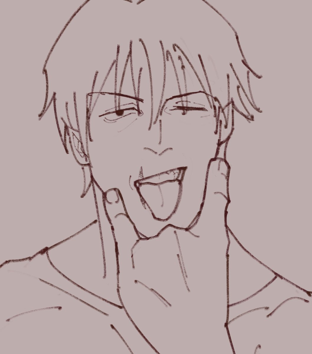 forlornights's tweet photo. a little wip 👁️👁️ 
#jjk #JujutsuKaisen #toji #artmoots https://t.co/w9Ztrxs3up