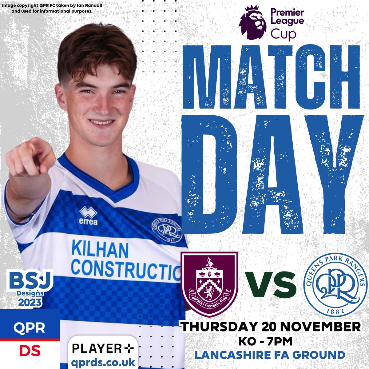 QPR_DS's tweet photo. We play our third game of our #PLCup group campaign today in Burnley! 🏆 

An official @QPR media debut for me - handling updates, photos and a match report for official channels! 🔵⚪️👊

Let’s get back on top boys! 👌🔥

#QPR | #QPRDS | #BURQPR https://t.co/1XI7yxq1i7