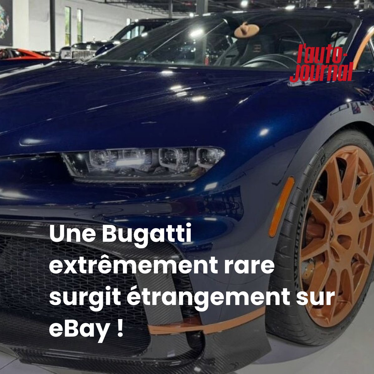 Bugatti Chiron sur eBay... Mais à quel prix ? 🚗 👉 l.autojournal.fr/BoL