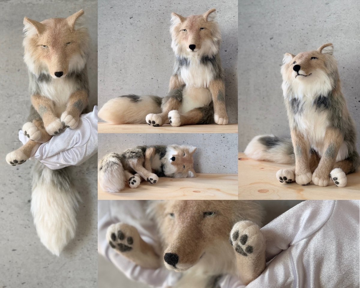 yokookada_bone's tweet image. チベットスナギツネの“考えてるのか考えてないのか分からない顔”。
その絶妙なゆるさを、一体に閉じ込めました。
置くだけで、なんとなく世界がスローに。
チベスナちゃん本日よりBASEショップにて。
The Tibetan sand fox — that face where you can’t tell
if it’s thinking or not thinking at all.…