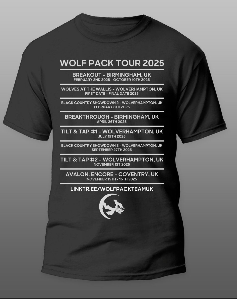 🔥WOLF PACK HAVE MERCH🔥

To celebrate the biggest year in the  teams history we are running a VERY LIMITED run of Shirts. 

We're putting the order in this weekend so dont delay! 

Head to our Community Discord to cop a shirt before they're gone!