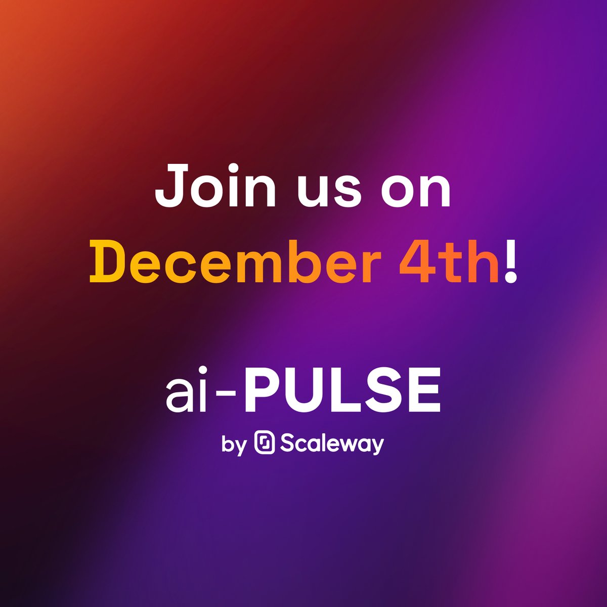 Scaleway tweet media