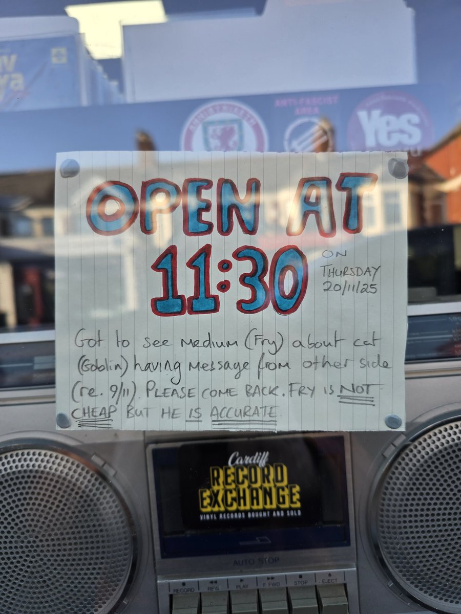 Cardiff Record Exchange tweet media