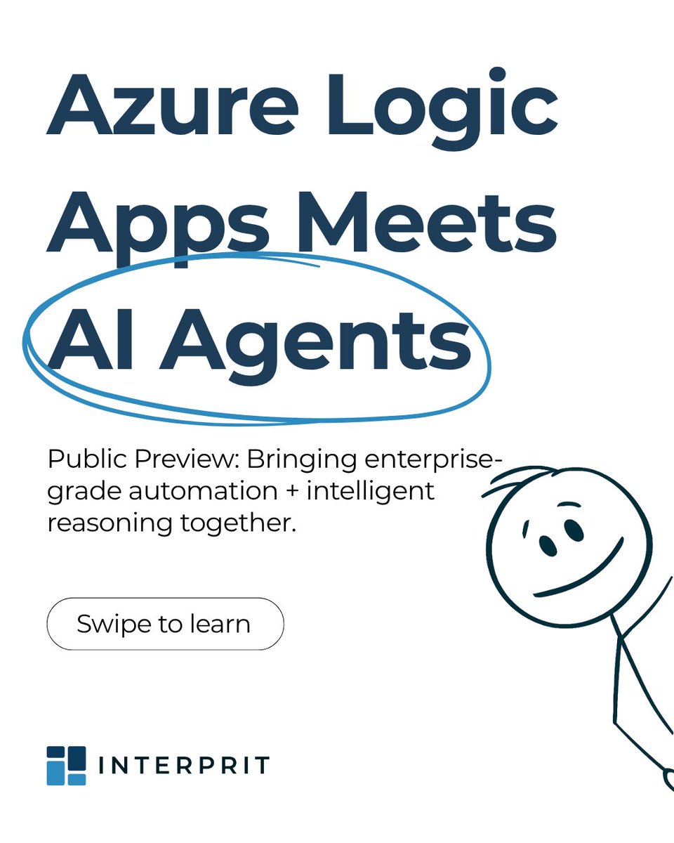 interprit_com's tweet image. How do you see event-driven AI changing the way enterprises run their operations?

#Azure #LogicApps #Interprit