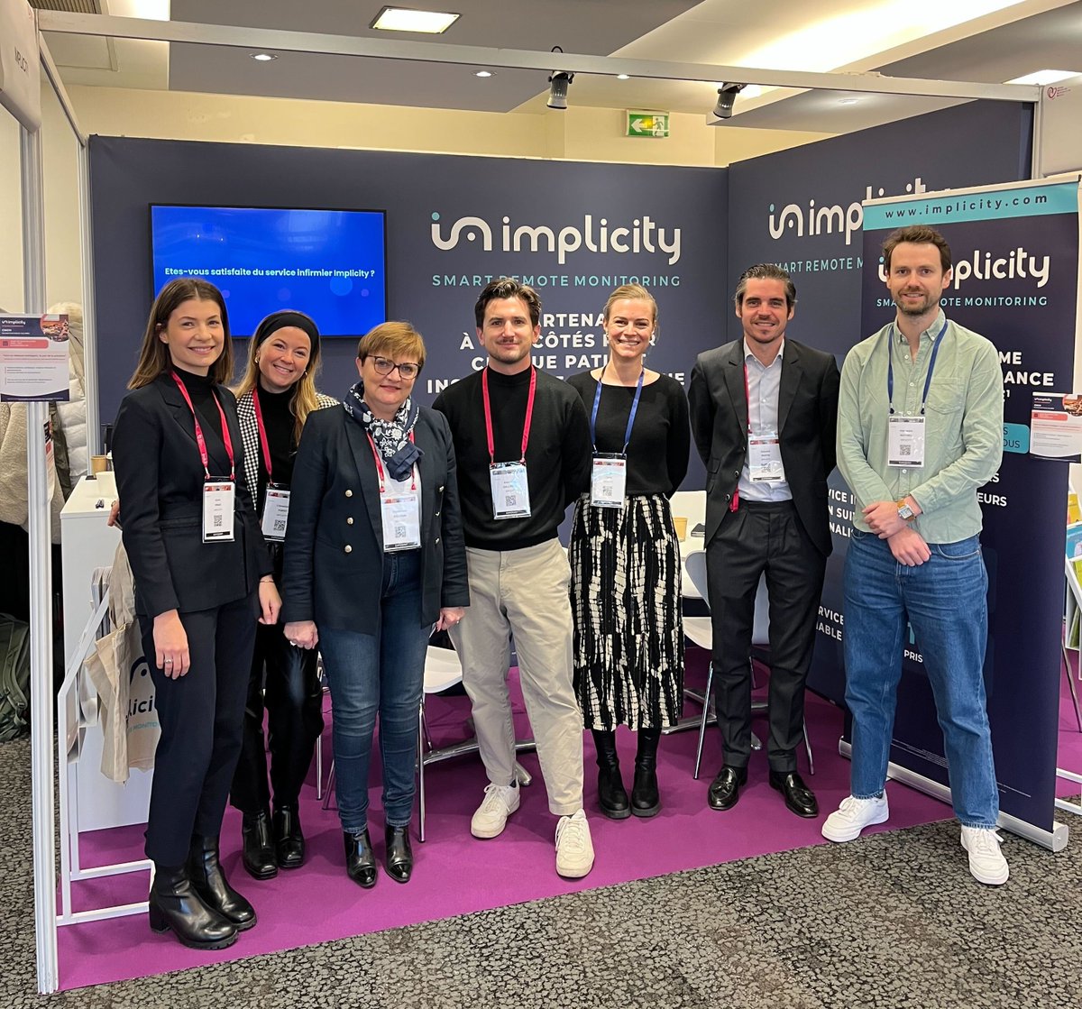 ImplicityFrance's tweet photo. Le symposium Implicity est AUJOURD'HUI au #CNCH2025 ! "Vers un télésuivi intelligent : le pari de la précision"📅 16h30 - 17h15 | Amphithéâtre AB
Ne manquez pas F. Roubille &amp; J. Barraud sur la #Télésurveillance et l' #IA en #Cardiologie.
RDV aussi sur notre stand ! #eHealth https://t.co/SdEkJUx1Mi